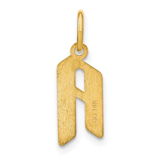 Colgante Inicial "A" en Oro Amarillo de 14k - Image 3