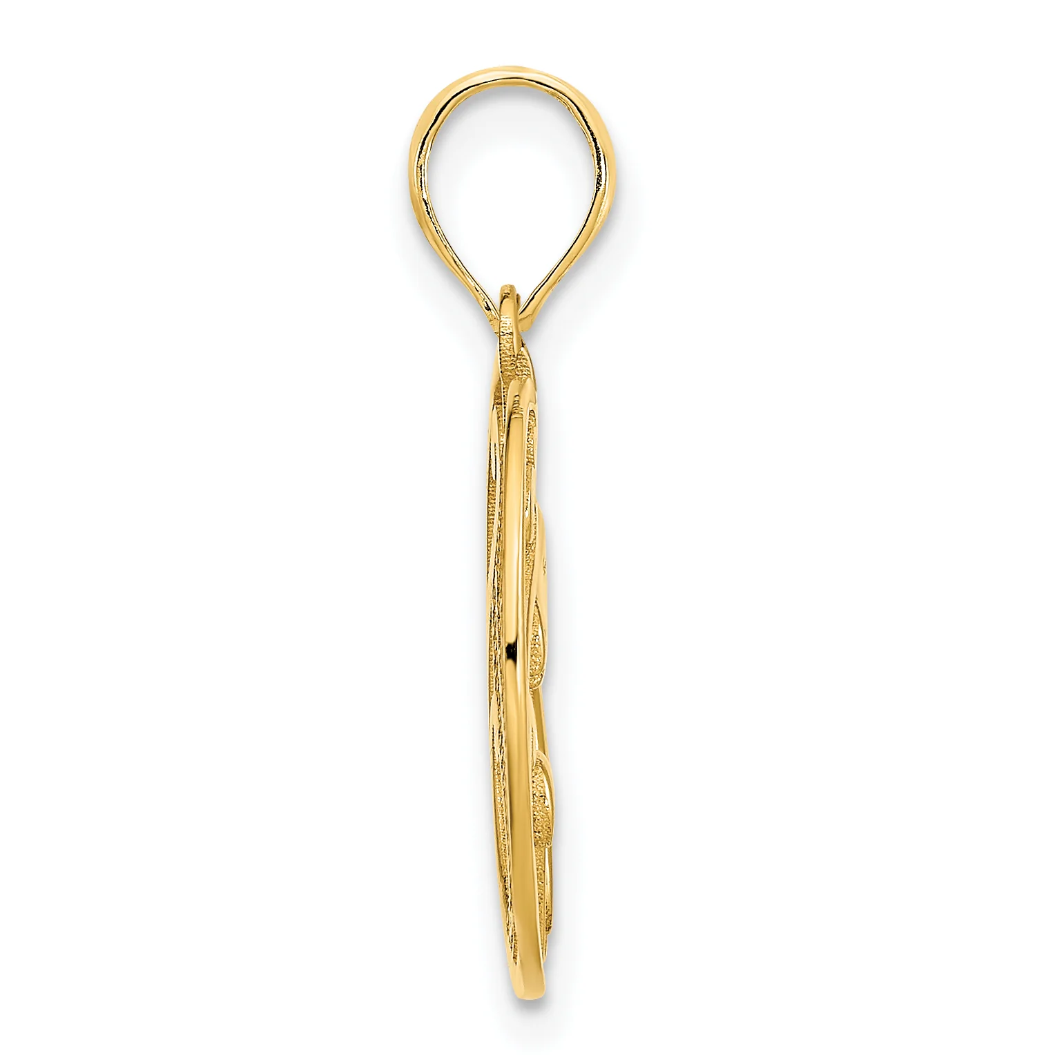 Dije de Unicornio en Oro Amarillo de 14K - Image 2