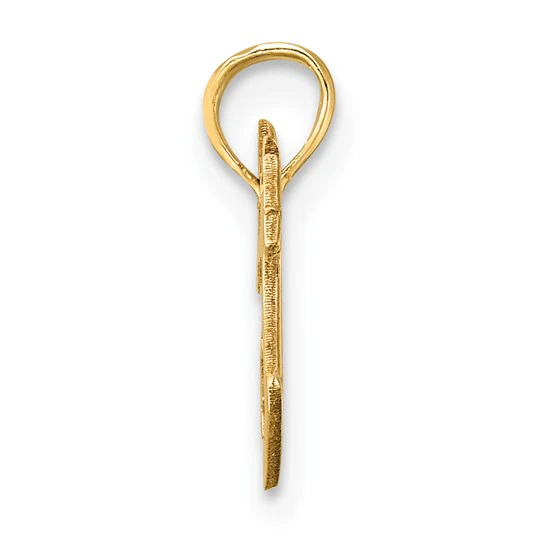 Dije de Caballito de Rocking y Árbol de Navidad con Epóxico en Oro Amarillo 14K - Image 3