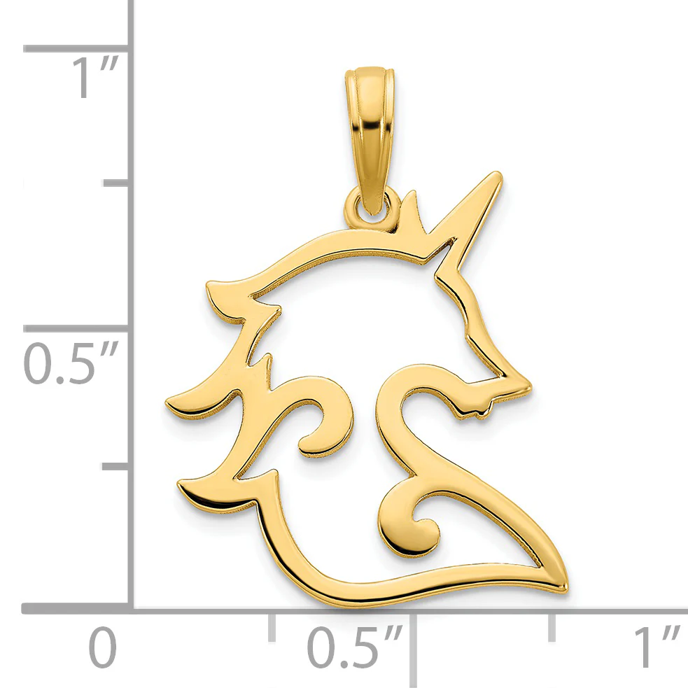 Dije de Unicornio 14K - Image 3