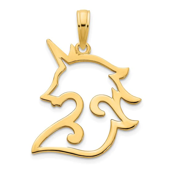 Dije de Unicornio 14K - Image 4