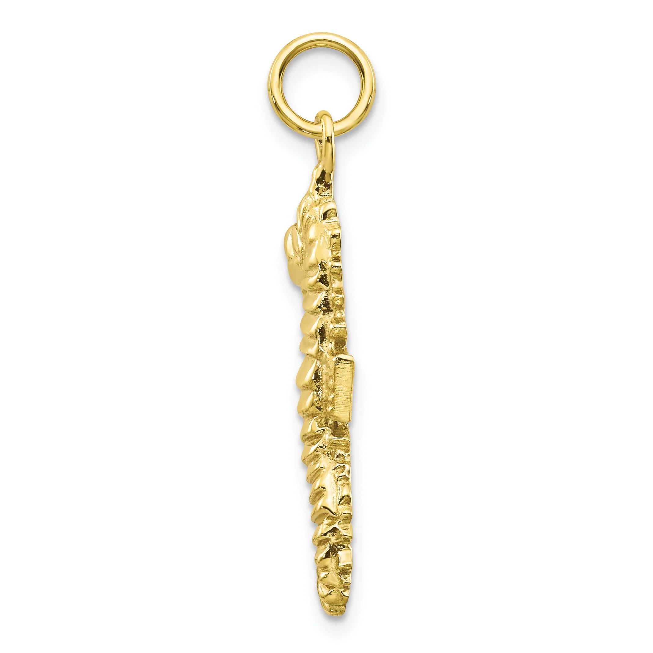 Colgante de Caballito de Mar en Oro Amarillo de 10K - Image 2