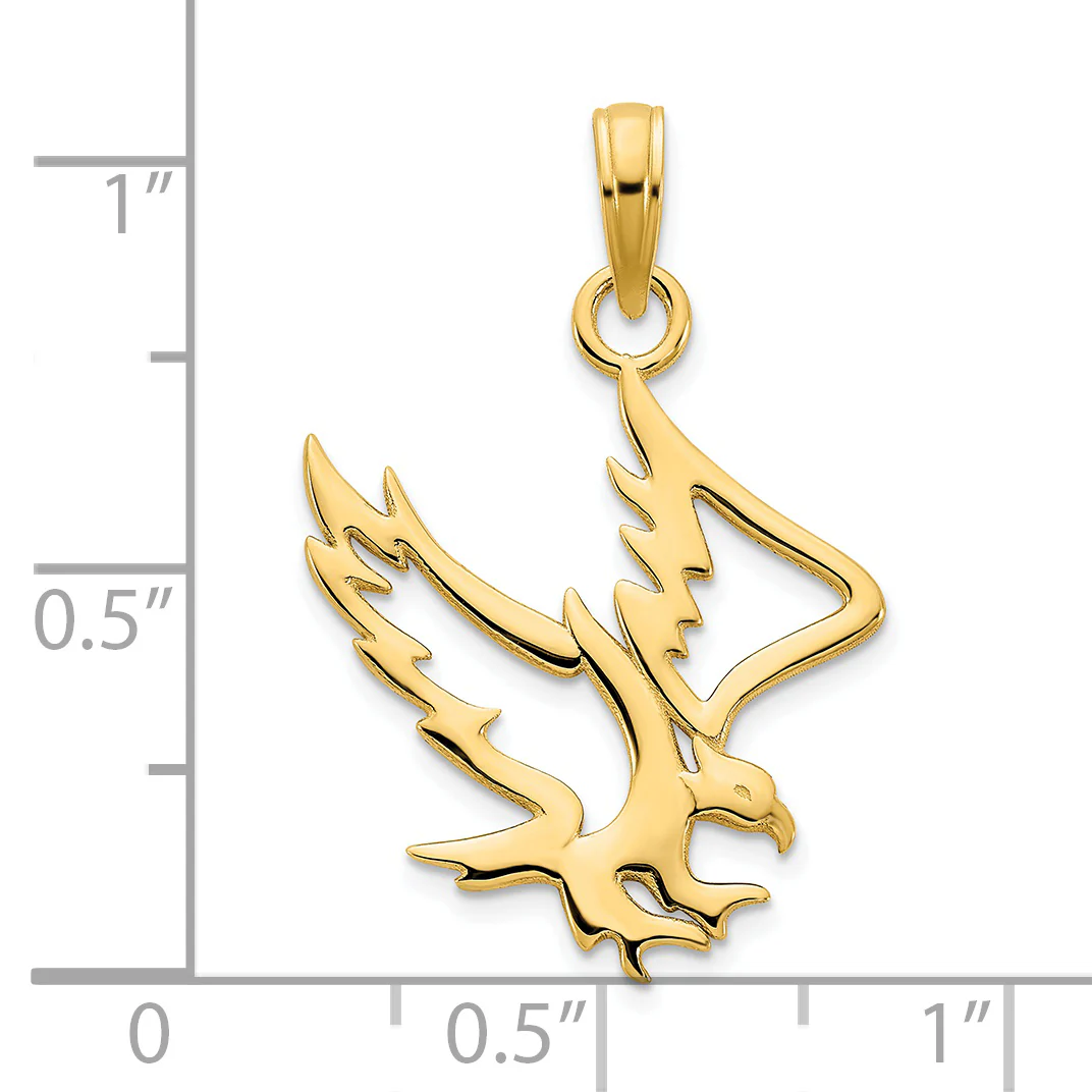Colgante Águila en Oro de 14k - Image 3