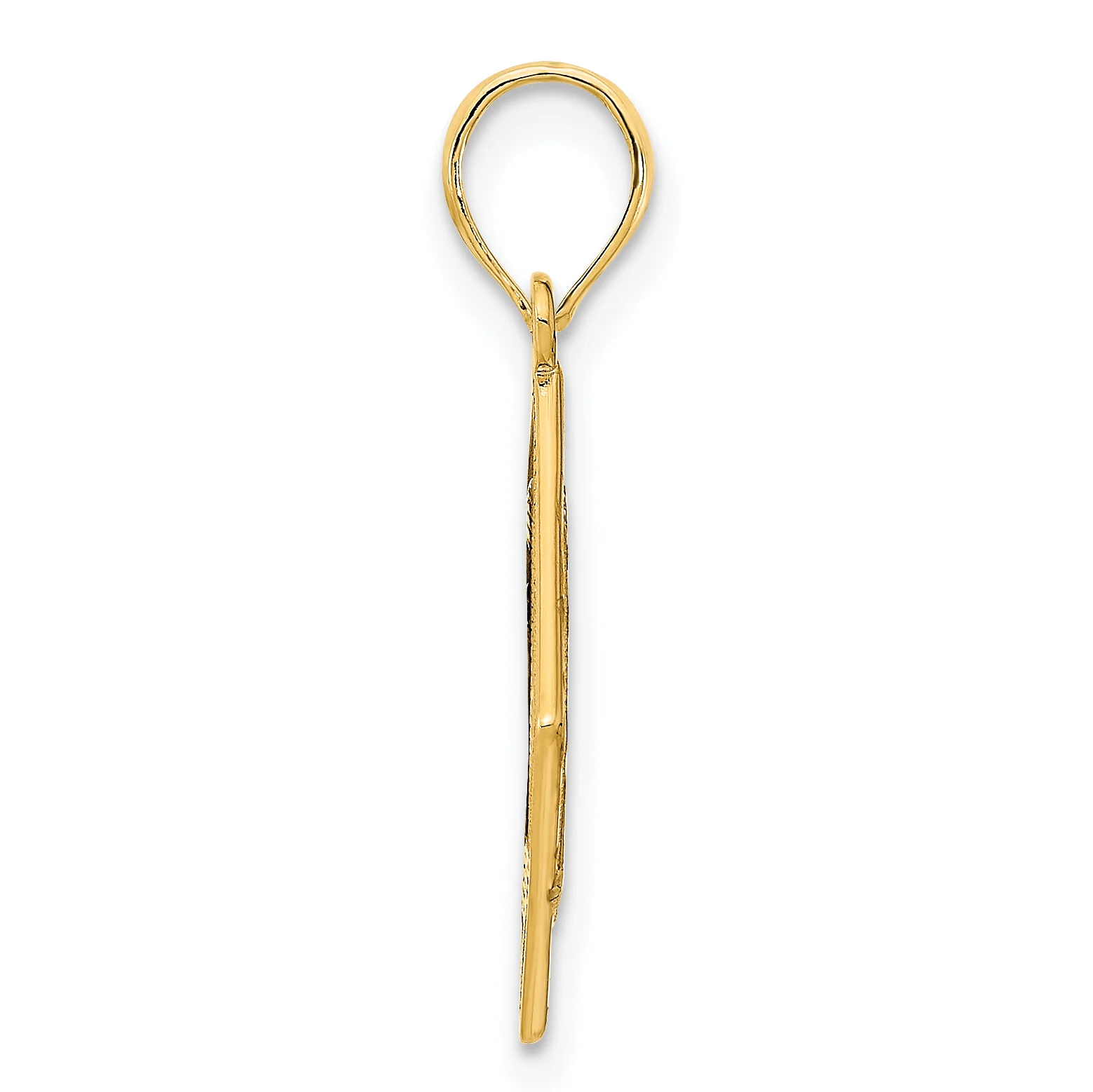 Colgante Elegante con Nudo Celta en Oro Amarillo de 14k - Image 2