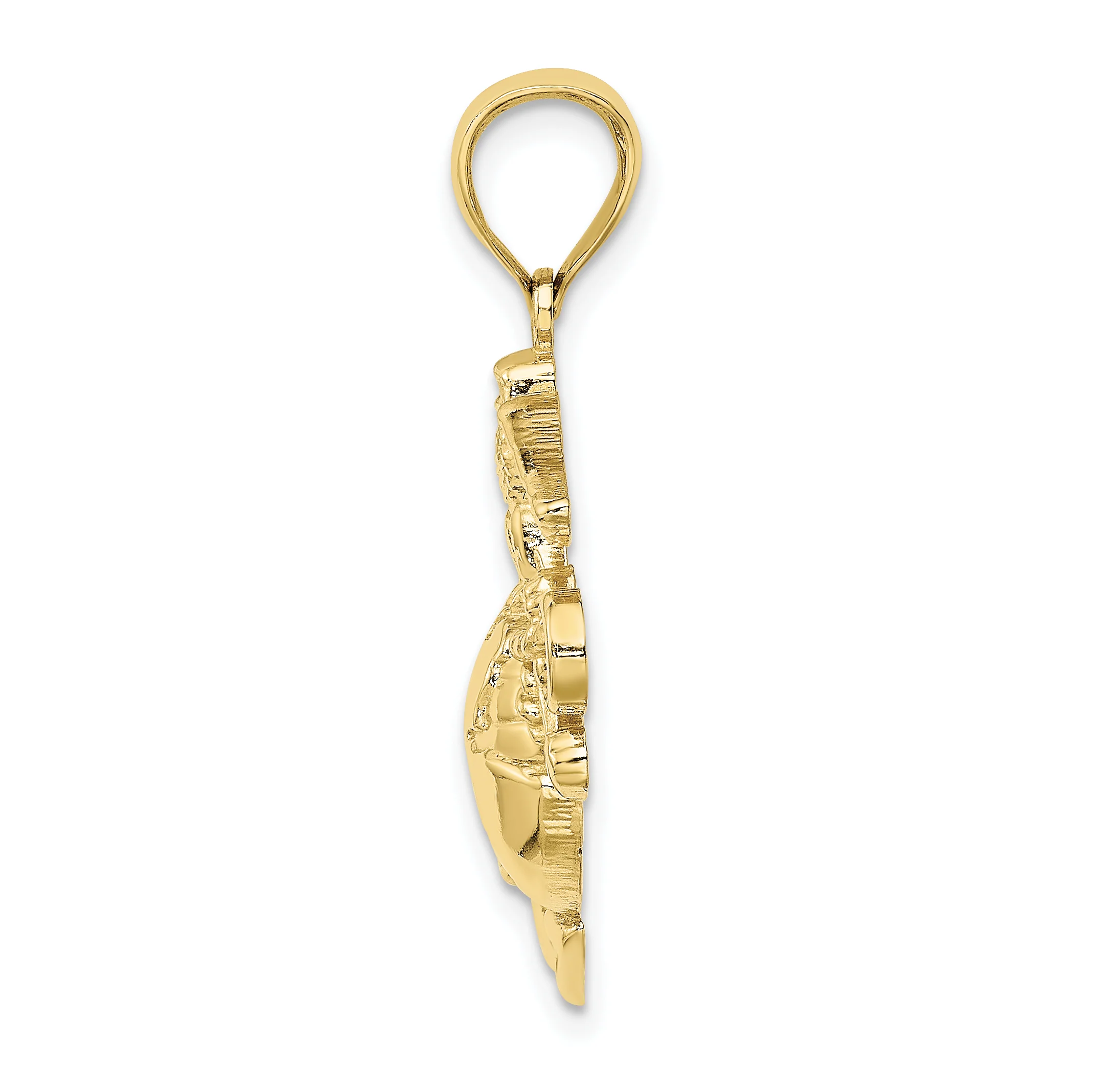 Colgante del Cuerpo de Marines en Oro Amarillo de 10K - Image 3