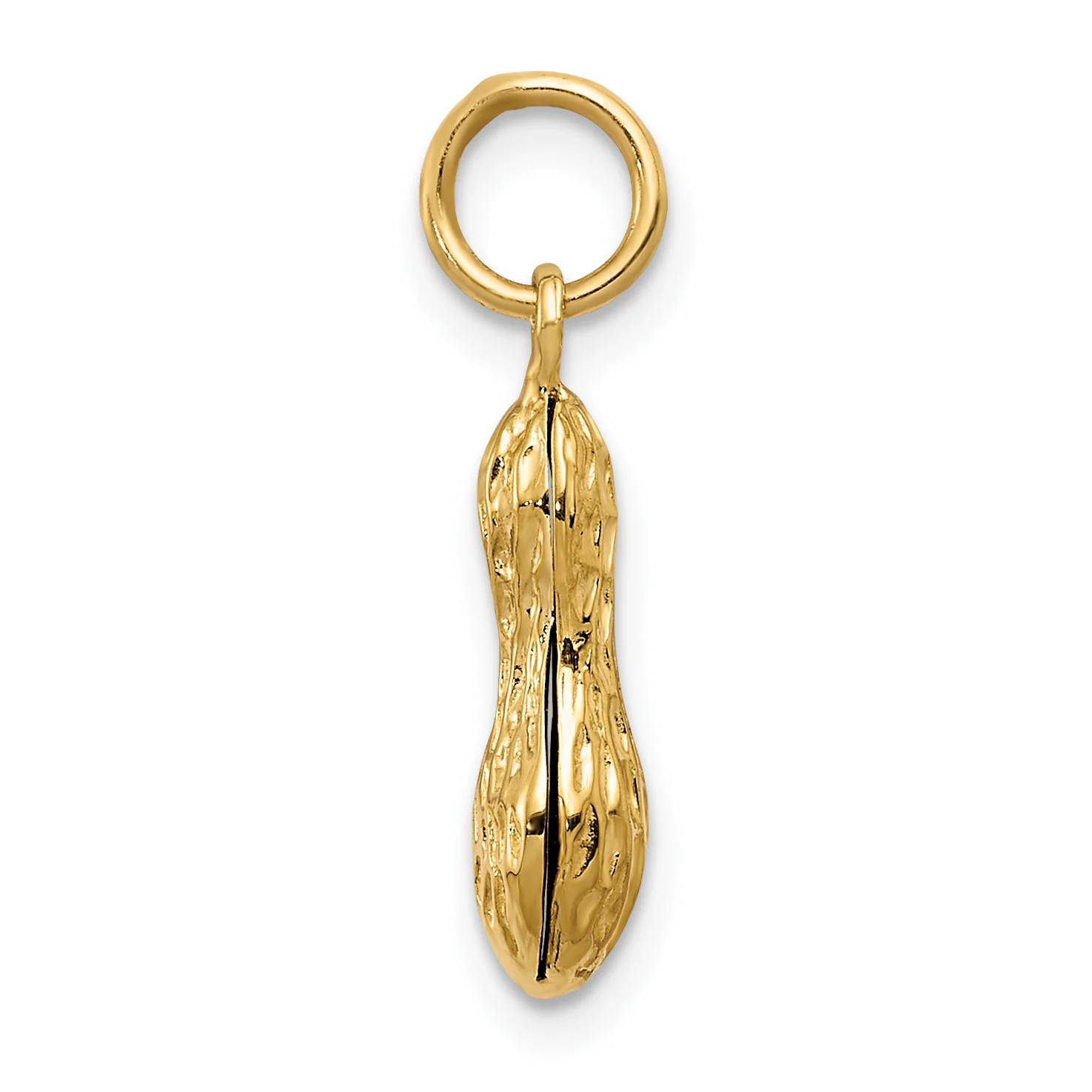 Dije de Maní en 3D en Oro Amarillo de 14K - Image 2