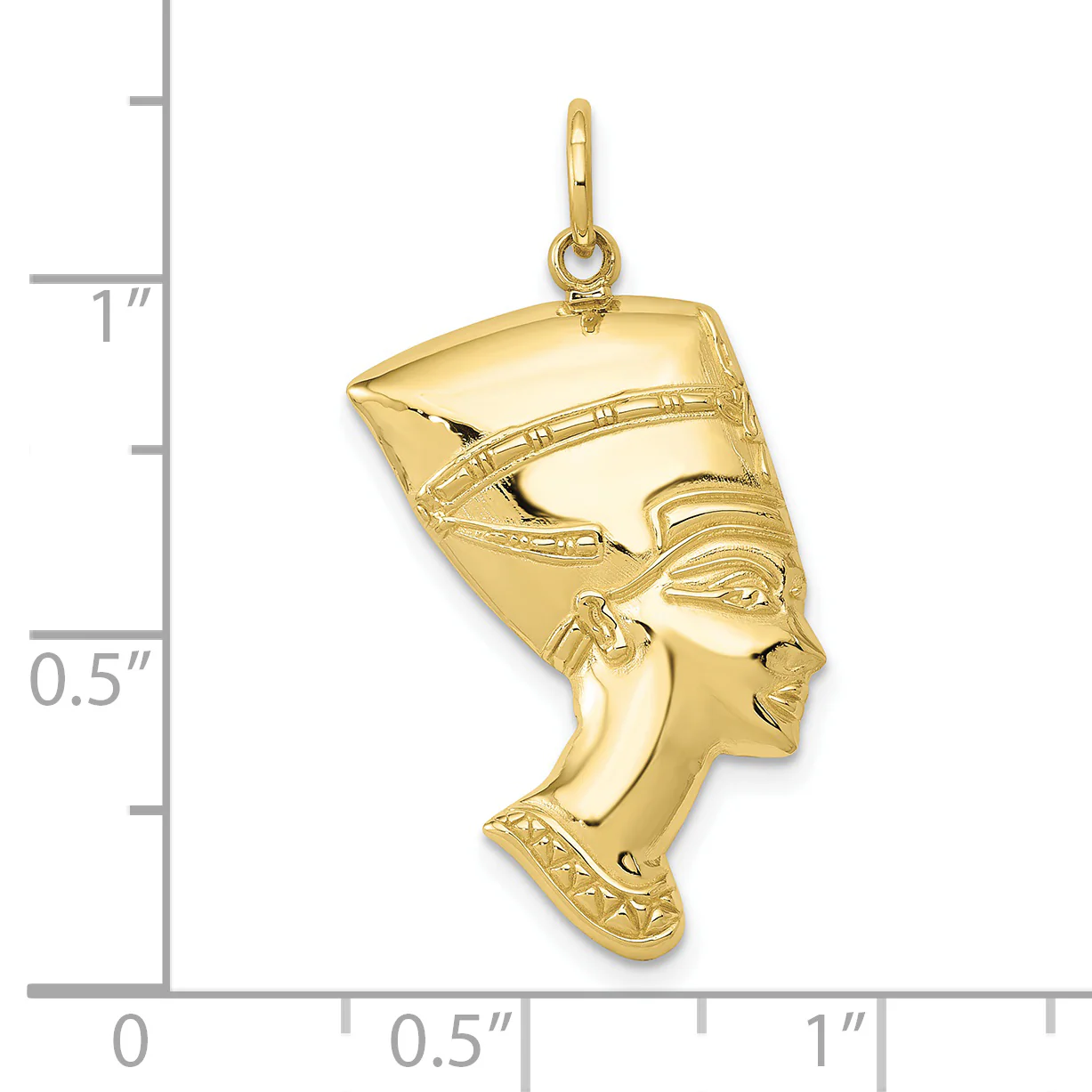 Dije de Nefertiti en Oro de 10k - Image 2