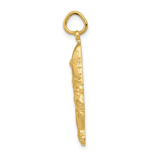 Dije de Nefertiti en Oro de 10k - Image 3