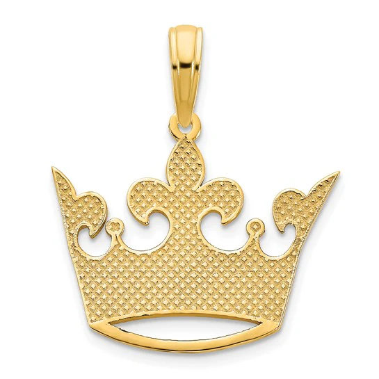 Colgante Corona 15 en Oro de 14k - Image 4