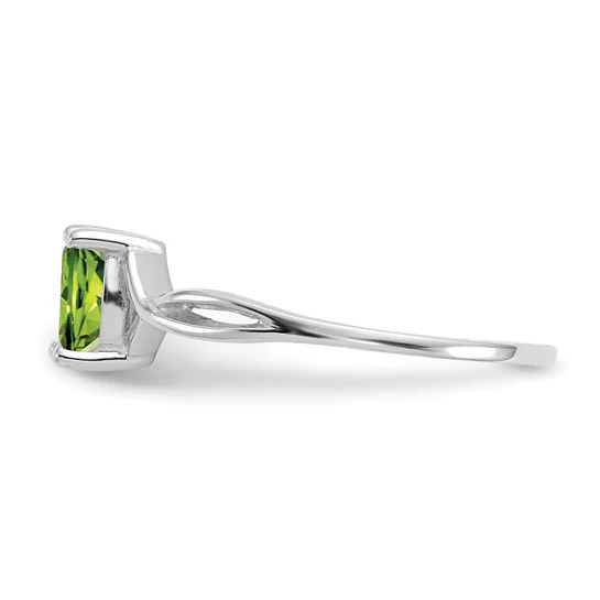 Anillo de Peridoto - Piedra de Nacimiento en Oro de 14k - Image 5