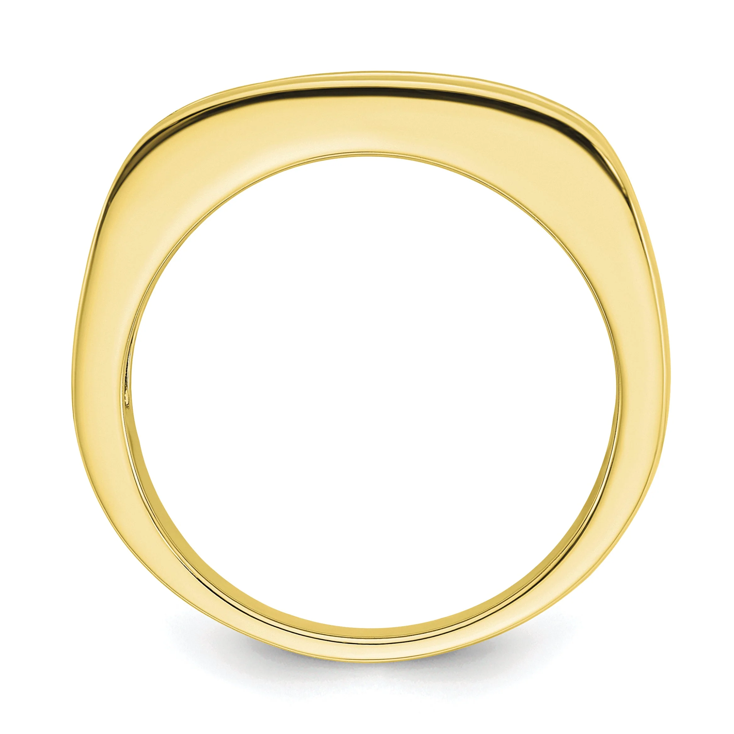Anillo de Boda para Hombre en Oro 10k con Diamante Lab Creado (3/4 quilate) - Image 14