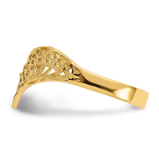 Anillo Filigrana Tallado en Diamante de 14k - Image 5