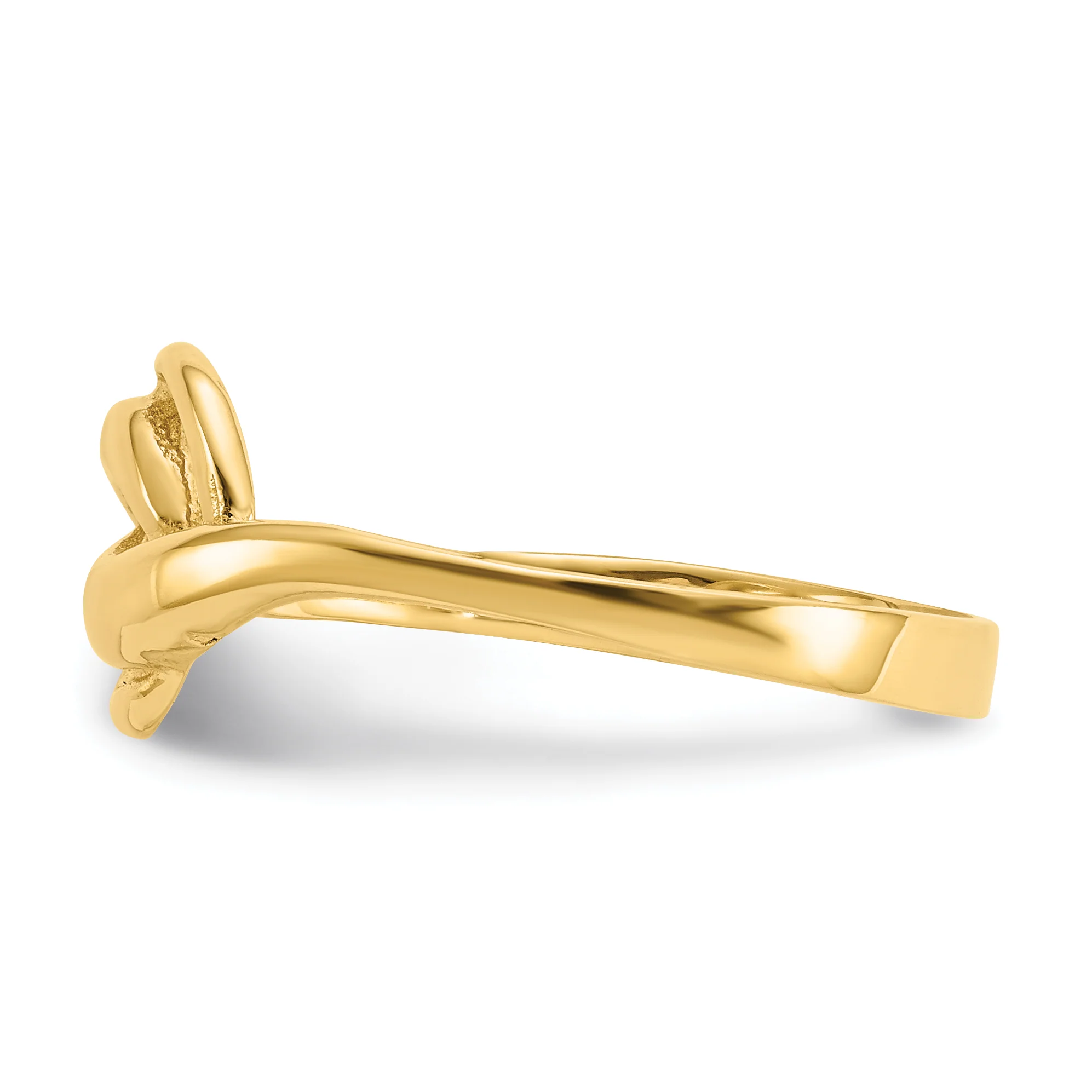 Anillo de Forma Libre en Oro Amarillo de 14k - Image 3
