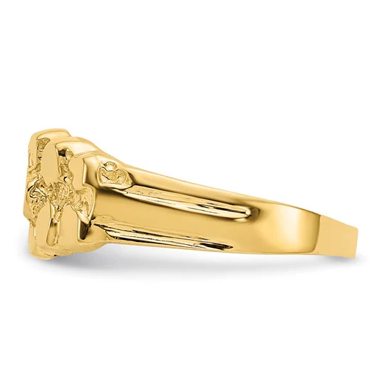 Anillo de Pepita en Oro Amarillo de 14k - Image 4