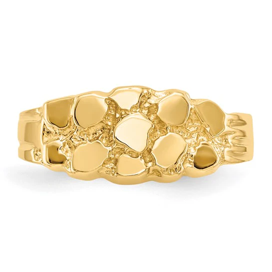 Anillo de Pepita en Oro Amarillo de 14k - Image 5