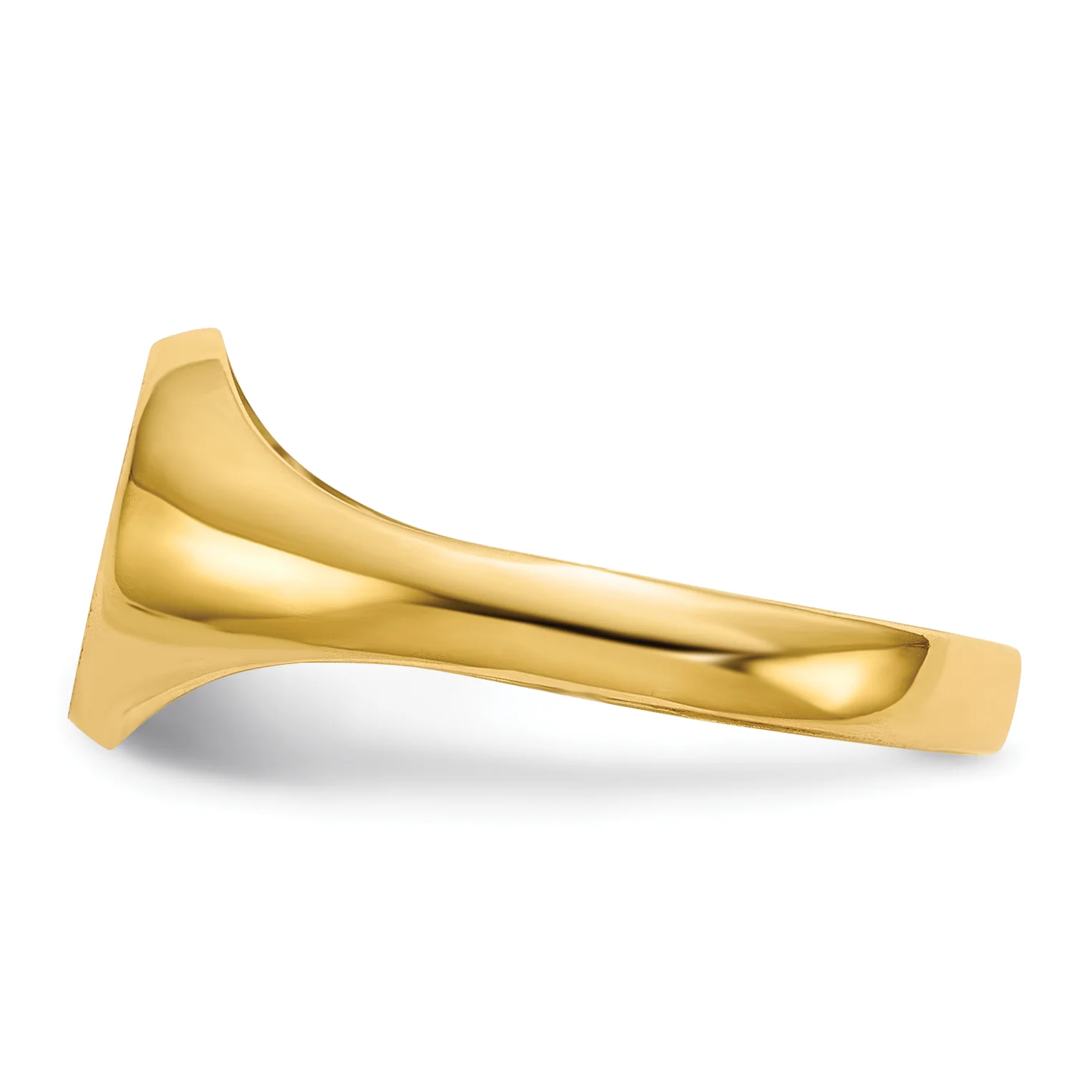 Anillo de Sello Cerrado para Niño en Oro Amarillo de 14k - Image 3