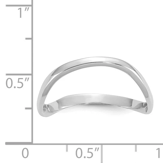 Anillo Ondulado de Moda para Pulgar en Oro Pulido de 14k - Image 5